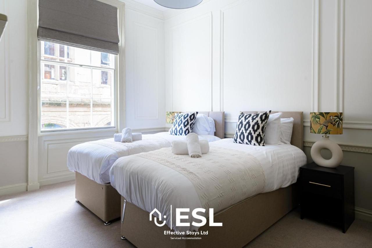 Most Central Luxury Grade 2 Listed Apartment Overlooking Shrewsbury Square - Free Parking Екстериор снимка