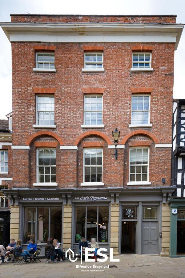 Most Central Luxury Grade 2 Listed Apartment Overlooking Shrewsbury Square - Free Parking Екстериор снимка