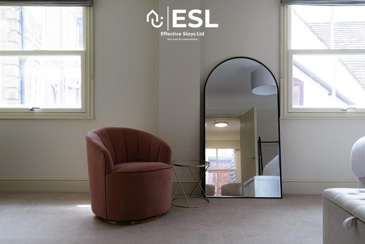Most Central Luxury Grade 2 Listed Apartment Overlooking Shrewsbury Square - Free Parking Екстериор снимка