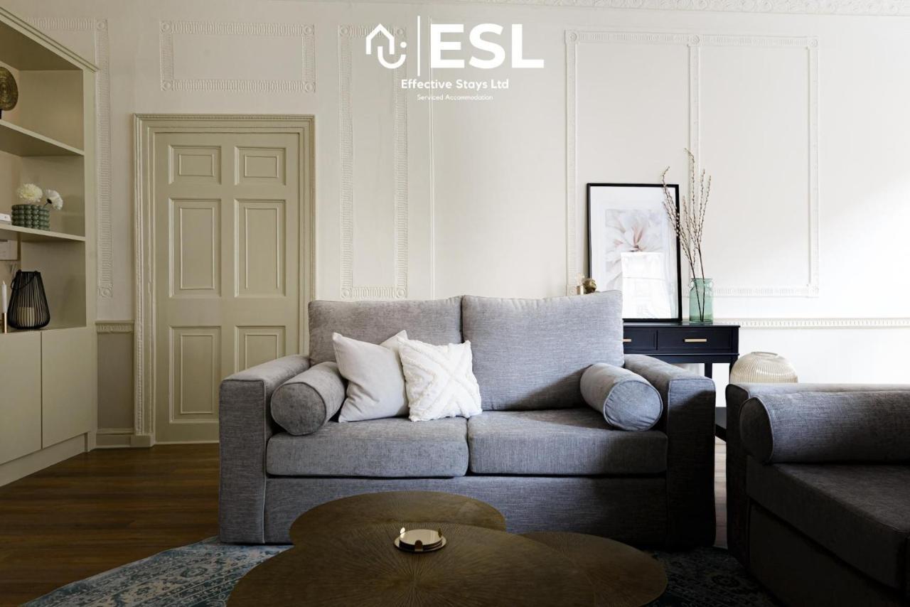Most Central Luxury Grade 2 Listed Apartment Overlooking Shrewsbury Square - Free Parking Екстериор снимка
