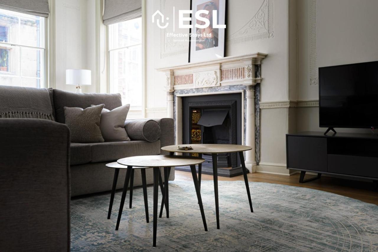Most Central Luxury Grade 2 Listed Apartment Overlooking Shrewsbury Square - Free Parking Екстериор снимка